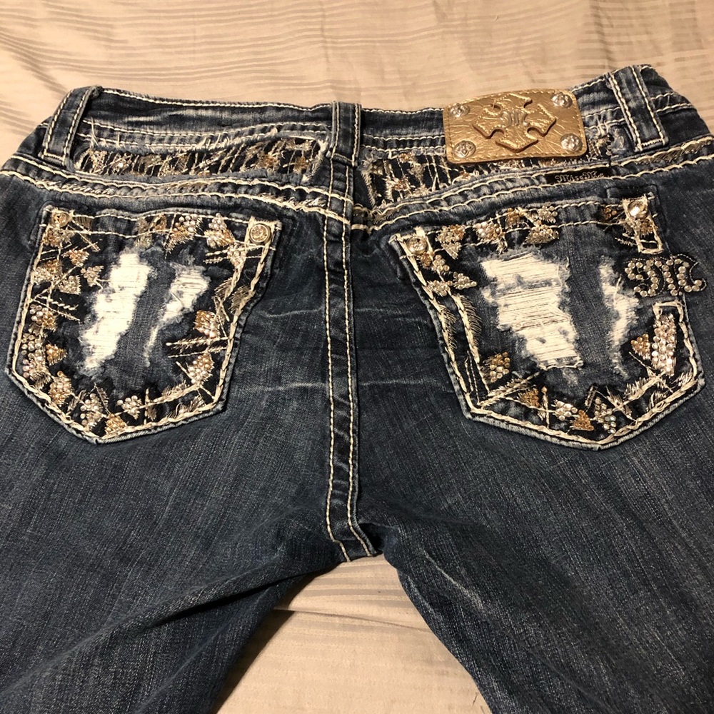 Miss Me dark wash jeans